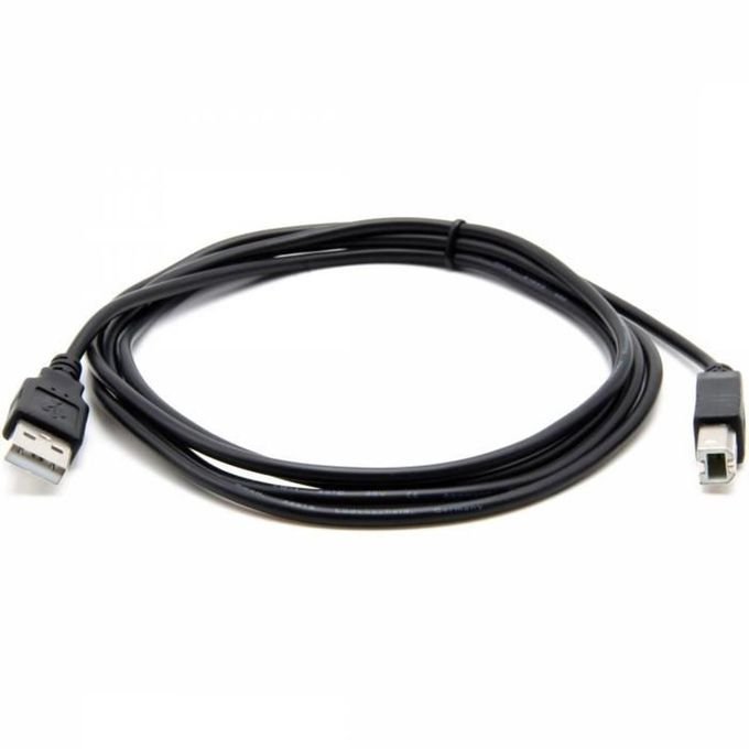 Câble Imprimante USB 2.0 – Noir